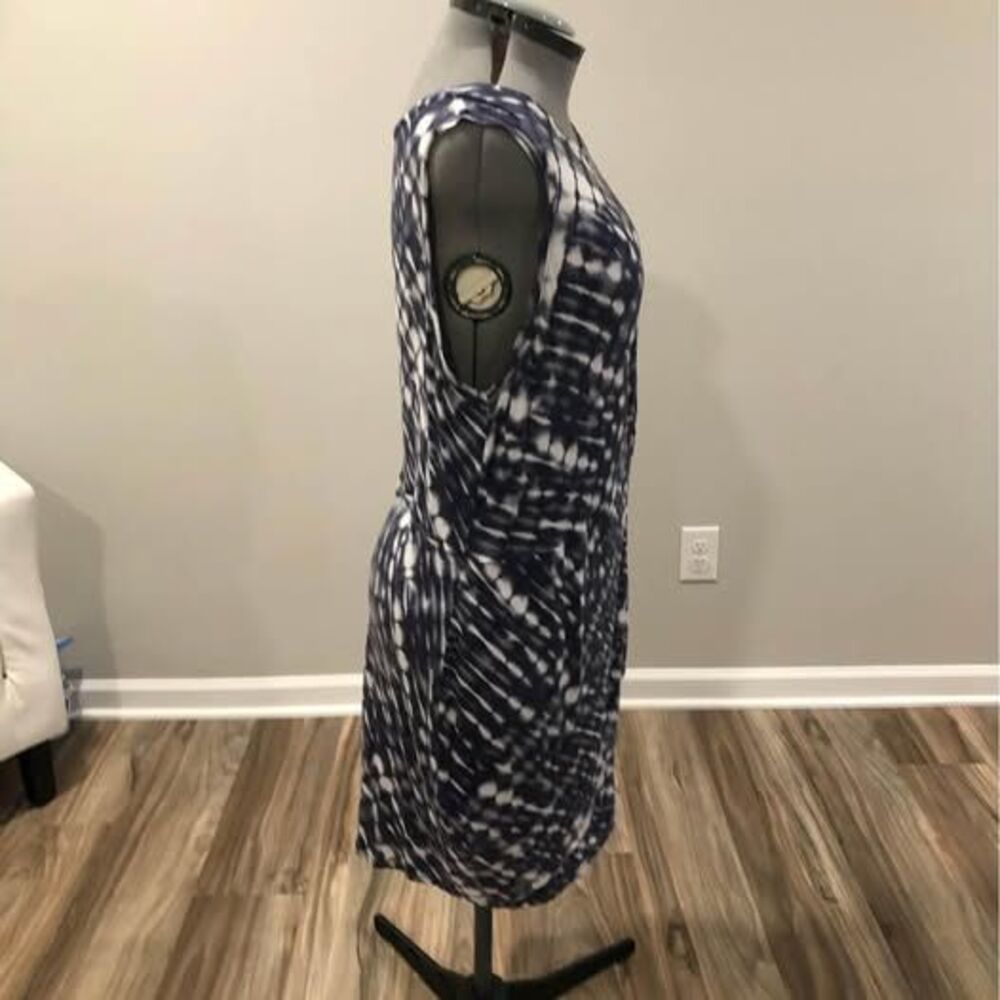 Dress 2X Love Fire Boutique Sleeveless Black & White XXL Bleached Tie Dye C5460 - Picture 4 of 6